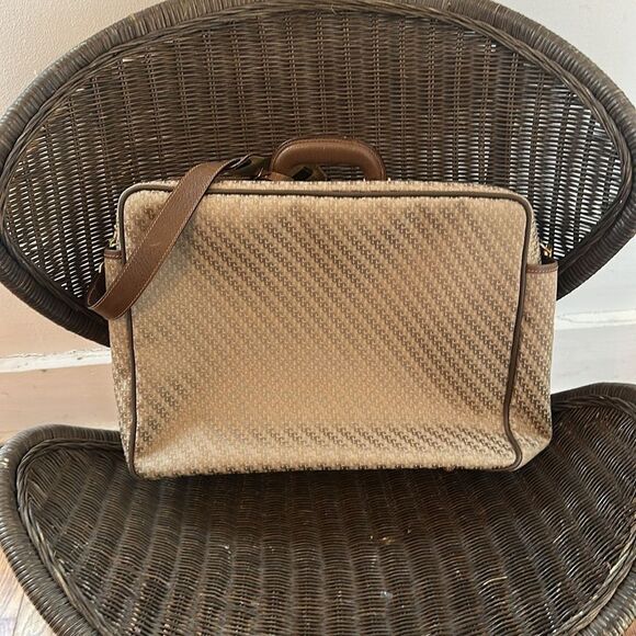 Vintage GUCCI GG Monogram Shoulder Travel Bag AUTHENTIC - Picture 4 of 9